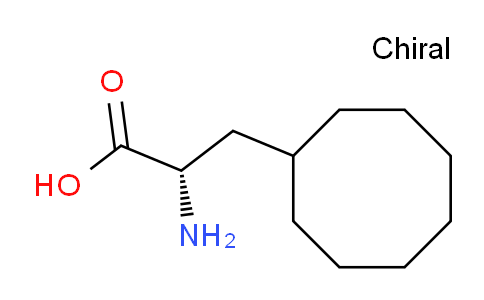 CAS No. 1429396-04-2, (S)-2-amino-3-cyclooctylpropanoic acid