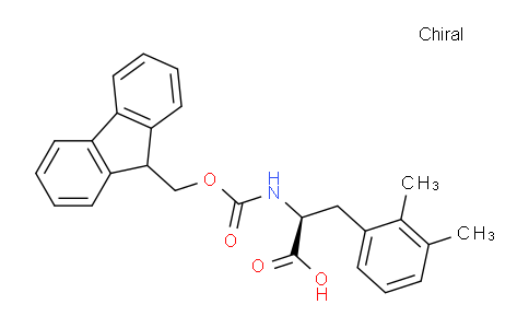 CAS No. 1270295-08-3, (S)-2-((((9H-fluoren-9-yl)methoxy)carbonyl)amino)-3-(2,3-dimethylphenyl)propanoic acid