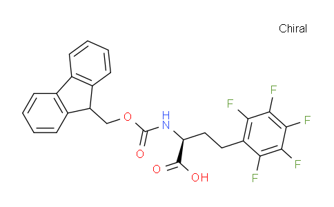 CAS No. 1260607-72-4, (S)-2-((((9H-fluoren-9-yl)methoxy)carbonyl)amino)-4-(perfluorophenyl)butanoic acid
