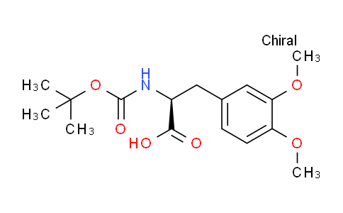 MC701622 | 127095-97-0 | (S)-2-((tert-Butoxycarbonyl)amino)-3-(3,4-dimethoxyphenyl)propanoic acid