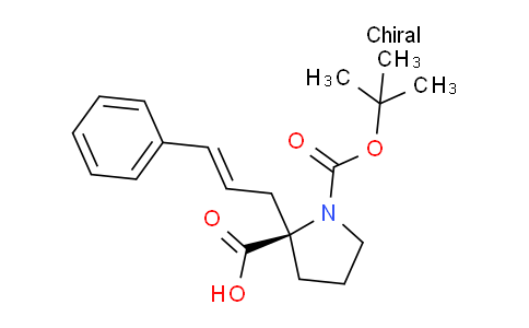 CAS No. 959572-16-8, Boc-(R)-alpha-(3-phenyl-allyl)-proline