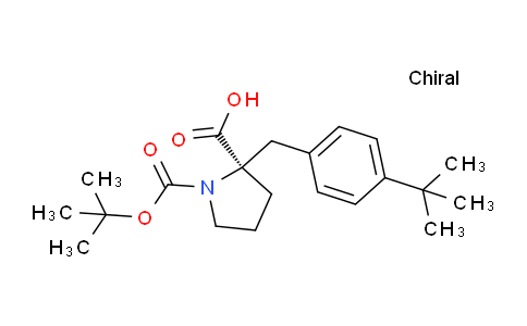 MC701643 | 957310-66-6 | (2R)-2-[(4-tert-butylphenyl)methyl]-1-[(2-methylpropan-2-yl)oxycarbonyl]pyrrolidine-2-carboxylic acid