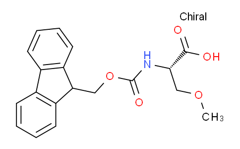 CAS No. 159610-93-2, (S)-2-((((9H-Fluoren-9-yl)methoxy)carbonyl)amino)-3-methoxypropanoic acid