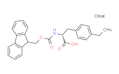 CAS No. 953030-54-1, (R)-2-((((9H-fluoren-9-yl)methoxy)carbonyl)amino)-3-(4-ethylphenyl)propanoic acid