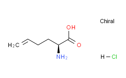 CAS No. 863660-48-4, (S)-2-aminohex-5-enoic acid hydrochloride