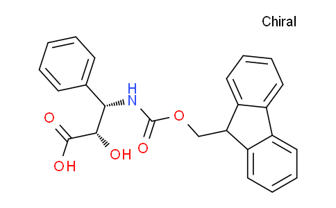 CAS No. 596096-27-4, (2S,3S)-3-((((9H-Fluoren-9-yl)methoxy)carbonyl)amino)-2-hydroxy-3-phenylpropanoic acid