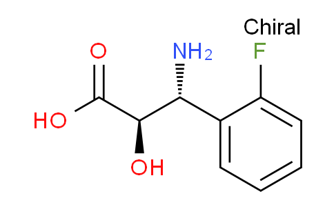 CAS No. 1217770-09-6, (2R,3R)-3-Amino-3-(2-fluorophenyl)-2-hydroxypropanoic acid