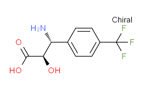 CAS No. 1217845-38-9, (2R,3R)-3-Amino-2-hydroxy-3-(4-(trifluoromethyl)phenyl)propanoic acid