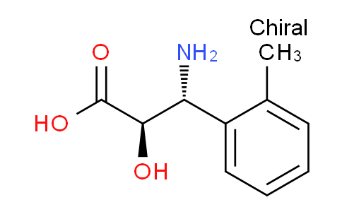 CAS No. 1217705-78-6, (2R,3R)-3-Amino-2-hydroxy-3-(o-tolyl)propanoic acid
