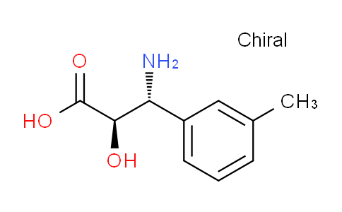 CAS No. 1217722-48-9, (2R,3R)-3-Amino-2-hydroxy-3-(m-tolyl)propanoic acid