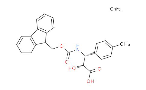 CAS No. 1217669-56-1, (2R,3R)-3-((((9H-Fluoren-9-yl)methoxy)carbonyl)amino)-2-hydroxy-3-(p-tolyl)propanoic acid