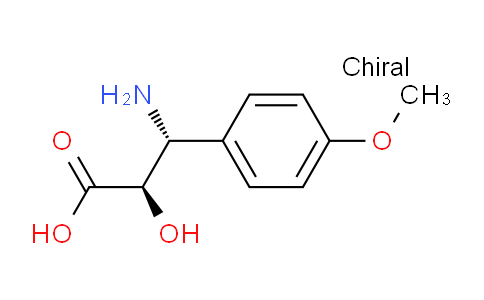 CAS No. 55610-83-8, (2R,3R)-3-Amino-2-hydroxy-3-(4-methoxyphenyl)propanoic acid