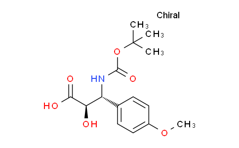 CAS No. 1217648-00-4, (2R,3R)-3-((tert-Butoxycarbonyl)amino)-2-hydroxy-3-(4-methoxyphenyl)propanoic acid