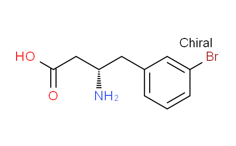 CAS No. 1335573-36-8, (S)-3-Amino-4-(3-bromophenyl)butanoic acid