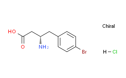 CAS No. 331763-71-4, (S)-3-Amino-4-(4-bromophenyl)butanoic acid hydrochloride
