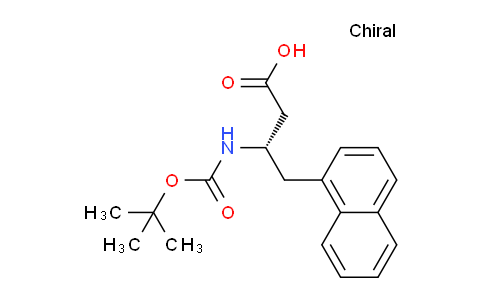 MC701760 | 219297-09-3 | (S)-3-((tert-Butoxycarbonyl)amino)-4-(naphthalen-1-yl)butanoic acid