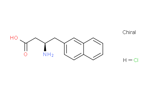 MC701764 | 331847-02-0 | (R)-3-amino-4-(naphthalen-2-yl)butanoic acid hydrochloride