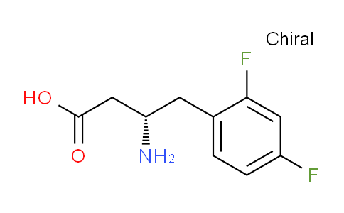 CAS No. 1336324-29-8, (S)-3-Amino-4-(2,4-difluorophenyl)butanoic acid