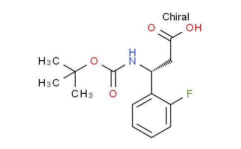 MC701839 | 500789-03-7 | (R)-3-((tert-Butoxycarbonyl)amino)-3-(2-fluorophenyl)propanoic acid