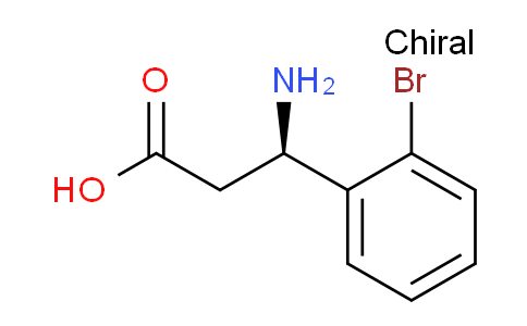 CAS No. 737751-95-0, (R)-3-Amino-3-(2-bromophenyl)propanoic acid