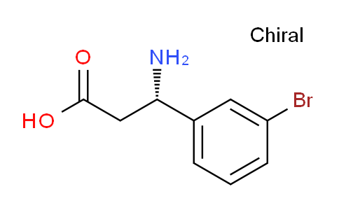 CAS No. 275826-35-2, (S)-3-Amino-3-(3-bromophenyl)propanoic acid