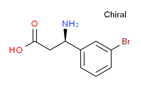 CAS No. 788153-27-5, (R)-3-Amino-3-(3-bromophenyl)propanoic acid