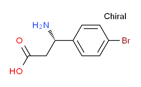 CAS No. 275826-36-3, (S)-3-Amino-3-(4-bromophenyl)propanoic acid