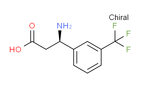 CAS No. 793663-51-1, (R)-3-Amino-3-(3-(trifluoromethyl)phenyl)propanoic acid