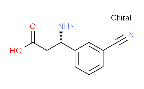 CAS No. 791778-00-2, (S)-3-Amino-3-(3-cyanophenyl)propanoic acid