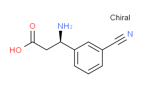 CAS No. 761396-82-1, (R)-3-Amino-3-(3-cyanophenyl)propanoic acid