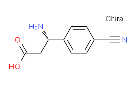 CAS No. 718596-77-1, (S)-3-Amino-3-(4-cyanophenyl)propanoic acid