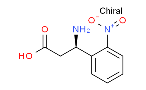 CAS No. 756814-14-9, (R)-3-Amino-3-(2-nitrophenyl)propanoic acid