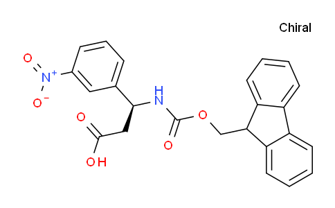 CAS No. 374791-01-2, Fmoc-(S)-3-amino-3-(3-nitrophenyl)propanoic acid
