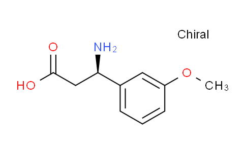 CAS No. 765895-65-6, (R)-3-Amino-3-(3-methoxyphenyl)propanoic acid
