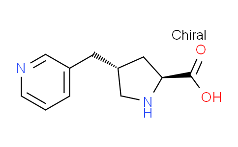 CAS No. 1049984-05-5, (2S,4R)-4-(Pyridin-3-ylmethyl)pyrrolidine-2-carboxylic acid