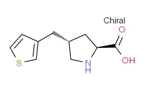 CAS No. 1373609-37-0, (2S,4R)-4-(Thiophen-3-ylmethyl)pyrrolidine-2-carboxylic acid