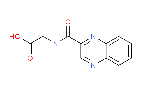 CAS No. 5569-99-3, 2-(Quinoxaline-2-carboxamido)acetic acid