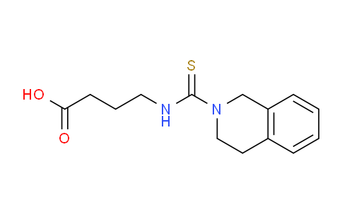 CAS No. 62149-51-3, 4-(1,2,3,4-Tetrahydroisoquinoline-2-carbothioamido)butanoic acid