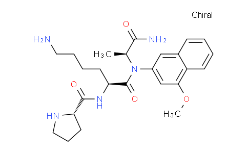 114577-09-2 | L-Prolyl-L-lysyl-N-(4-methoxy-2-naphthalenyl)-L-alaninamide