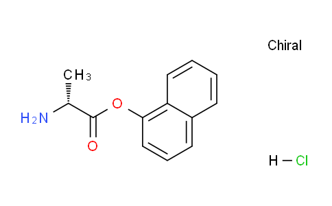 CAS No. 213179-01-2, (R)-Naphthalen-1-yl 2-aminopropanoate hydrochloride