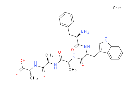 CAS No. 644997-41-1, (2R,5R,8R,11R,14R)-11-((1H-Indol-3-yl)methyl)-14-amino-2,5,8-trimethyl-4,7,10,13-tetraoxo-15-phenyl-3,6,9,12-tetraazapentadecan-1-oic acid
