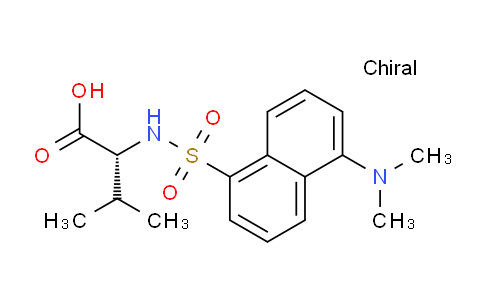 CAS No. 77426-54-1, (R)-2-(5-(Dimethylamino)naphthalene-1-sulfonamido)-3-methylbutanoic acid