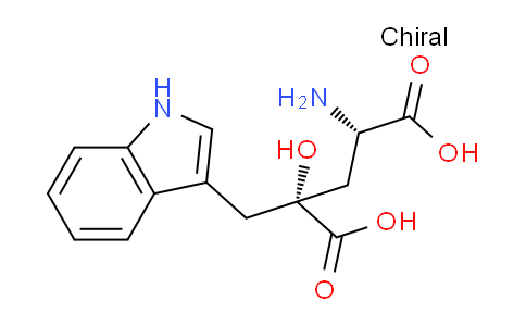 CAS No. 400769-79-1, (2R,4S)-2-((1H-Indol-3-yl)methyl)-4-amino-2-hydroxypentanedioic acid