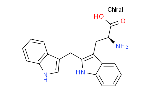 CAS No. 149724-31-2, (S)-3-(2-((1H-Indol-3-yl)methyl)-1H-indol-3-yl)-2-aminopropanoic acid