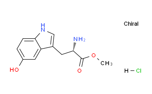 CAS No. 60971-91-7, (S)-Methyl 2-amino-3-(5-hydroxy-1H-indol-3-yl)propanoate hydrochloride