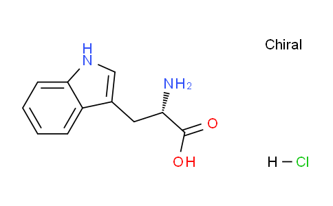 CAS No. 6159-33-7, (S)-2-Amino-3-(1H-indol-3-yl)propanoic acid hydrochloride