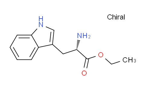 CAS No. 67645-67-4, (S)-Ethyl 2-amino-3-(1H-indol-3-yl)propanoate