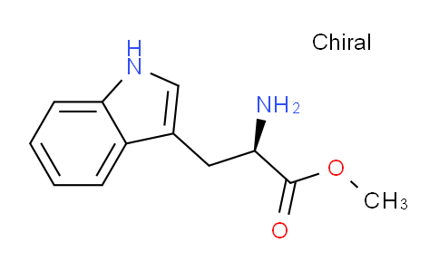 CAS No. 22032-65-1, (R)-Methyl 2-amino-3-(1H-indol-3-yl)propanoate