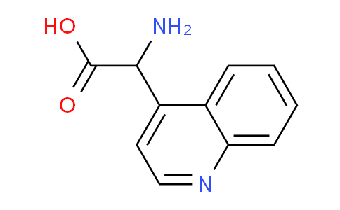 CAS No. 500756-01-4, 2-Amino-2-(quinolin-4-yl)acetic acid