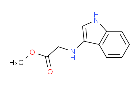 CAS No. 110317-48-1, Methyl 2-((1H-indol-3-yl)amino)acetate